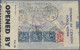 China: 1941. Registered Air Mail Envelope Addressed To France Bearing China SG 4 - Briefe U. Dokumente