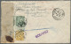 China: 1944. Registered Air Mail Envelope Addressed To 'General Bouscat, Command - Storia Postale