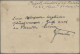 China - Postal Stationery: 1897, Card ICP 1 C. (2): Send As German Field Post, C - Cartes Postales