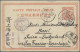 China - Postal Stationery: 1915, Junk 4 C. Canc. Boxed Bilingual "KAYING 6.4.17" - Postkaarten