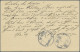 China - Incomming Mail: Switzerland To Kwantung Province Via Suez, 1909: Card Fr - Altri & Non Classificati