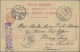 China - Incomming Mail: 1910, Switzerland, 1910, UPU Card 10 Rp. Pale Rose "BERN - Andere & Zonder Classificatie