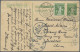 China - Incomming Mail: 1910, Swiss Postal Stationery 5 C. With 5 C. Tied To "ER - Altri & Non Classificati