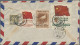 China (PRC): 1950, Peace (C5) Set With 1st Anniversary (C6) Set With Uprate Tied - Lettres & Documents
