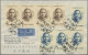 China (PRC): 1956/57, Two First Day Covers, Including C38 Sun Yat-sen FDC Addres - Storia Postale