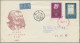 China (PRC): 1958/59, Complete Sets Of C51 And C68 On Two FDCs Addressed To Belg - Storia Postale