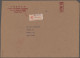 China (PRC): 1962, Registered Printed Matter Cover Of The China Philatelic Compa - Cartas & Documentos