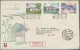 China (PRC): 1964, S65 Yan'an Complete Set On Two FDCs Addressed To Antwerp, Bel - Brieven En Documenten