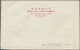 China (PRC): 1964, S65 Yan'an Complete Set On Two FDCs Addressed To Antwerp, Bel - Briefe U. Dokumente