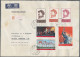 China (PRC): 1968. Registered Airmail Cover With Named "MAO"-franking From "Cant - Lettres & Documents