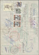 Delcampe - China (PRC): 1991, Two Foreign Mail Parcel Bulletins From "LHASA" (Tibet) To Pal - Storia Postale