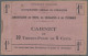 French Indochine: 1927, Booklet $1 Comprising 20 Stamps 5c. "Tour De Confucius" - Ungebraucht