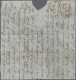 India -  Pre Adhesives  / Stampless Covers: 1831 Ghazeepore: Part Letter (front - ...-1852 Préphilatélie