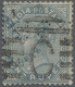 Delcampe - India: 1865/1883 Six Used Queen Victoria Stamps Showing Variety "WATERMARK INVER - 1882-1901 Impero