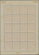 Japan: 1935, New Year 1 1/2 S. In Small Sheet Of 20, Three Paper Mounts In Margi - Andere & Zonder Classificatie