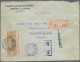 Delcampe - Japanese Post In China: 1930/40, Dairen, Three Entires: 13 Sen Ocre Pair Tied "D - 1943-45 Shanghái & Nankín