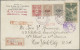 Japanese Post In Corea: 1914/19, BOC Registered Cover With Tazawa 3 Sen, 6 Sen A - Military Service Stamps