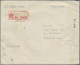 Japanese Occupation WWII - North China: 1945. Registered Envelope Addressed To S - 1941-45 Cina Del Nord