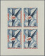 Delcampe - Cambodia: 1961/1964 Two Complete Sets As IMPERF PROOF Blocks Of Four, I.e. 1961 - Kambodscha