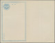 Krorea - Postal Stationary: 1900/01, Reply Card 1 Ch.+1 Ch., Single Card 1 Ch. A - Corea (...-1945)