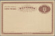 Delcampe - Krorea - Postal Stationary: 1900/01, Reply Card 1 Ch.+1 Ch., Single Card 1 Ch. A - Corée (...-1945)