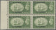 Kuwait: 1951 2r. On 2s.6d. Green Showing Variety "Extra Bar In Center" (R7/2) Al - Kuwait