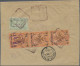 Mongolia: 1926 Registered Cover To Ulan Bator Franked On The Reverse By First Is - Mongolia