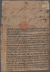 Nepal: 1832 (1 March), Red Seal (Lal Mohur) Document Dated 3rd Friday In Falgun - Nepal