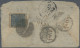 Nepal: Ca.1905, 1 A. Blue On The Reverse Of Domestic Cover With Several Transit - Nepal
