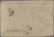 Nepal: 1907 Triple-weight Cover From Doti To Kathmandu Franked By 1a. Ultramarin - Népal