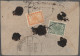 Nepal: 1935/42, 3rd Pashupati 24 P. (HV 55) With 4tg Pashupati 4 P. (HV58) Tied - Népal