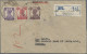Nepal: 1945 Registered Cover From The British Legation Nepal To Bombay, Franked - Népal