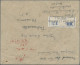 Nepal: 1945 Registered Cover From The British Legation Nepal To Mussoori, Franke - Népal