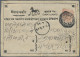 Nepal - Postal Stationery: 1890, Stationery Postcard (die 2, Horse In Die 4) Dom - Nepal