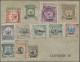 North Borneo: 1904-05 Complete Set From 4c. On 5c. To 4c. On $10 Used On Registe - Borneo Septentrional (...-1963)