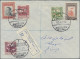 Palestine: 1950/59, Two Covers Used From Jerusalem (one Mixed Frank With Jordan) - Palestina