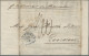 Singapore: 1849, Framed "Singapore Bearing" On Reverse Of Entire Folded Letter B - Singapore (...-1959)