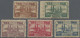 Thailand: 1942-43 Air Complete Set Of Five, Mint Never Hinged With Toned Gum (ty - Thailand