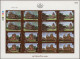 Thailand: 2009 'Heritage Site' Se-tenant Sheet Of 16 IMPERF, Mint Never Hinged, - Thailand