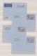 Abu Dhabi: 1964/1971, Collection Of 32 Unused Air Letter Sheets Incl. Types. - Abu Dhabi