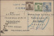 China: 1897/1943, Covers (4), Used Stationery (3), Picture Post Card (view Of Lo - 1912-1949 República