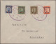 Delcampe - China: 1897/1943, Covers (4), Used Stationery (3), Picture Post Card (view Of Lo - 1912-1949 Republiek