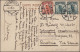 China: 1900/1947 (approx.), Group Of 34 Covers And Cards In Album, Including Ite - 1912-1949 République