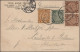 China: 1900/1947 (approx.), Group Of 34 Covers And Cards In Album, Including Ite - 1912-1949 Republic