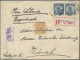 Delcampe - China: 1913/1933, Junk/reaper, Covers (23 + 2 Fronts) To Switzerland Inc. Surcha - Covers & Documents