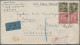 China: 1946/1948, 6 Interesting Airmail Covers Including 2 Missionary Covers Fro - Briefe U. Dokumente