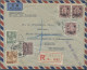 Delcampe - China: 1946/1948, 6 Interesting Airmail Covers Including 2 Missionary Covers Fro - Briefe U. Dokumente