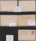 China - Shanghai: 1873/1893, Collection Of Stationery In Large SAFE Hingeless Al - Autres & Non Classés