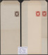 Delcampe - China - Shanghai: 1873/1893, Collection Of Stationery In Large SAFE Hingeless Al - Other & Unclassified
