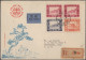 China-Taiwan: 1952/1968 '2nd Anniv. Of Return' Set Imperf As Well As Registered - Storia Postale
